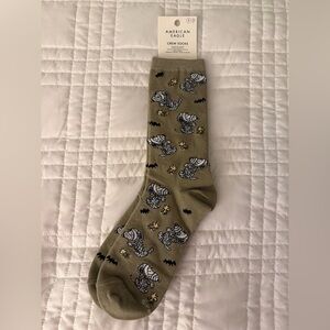 NWT Snoopy Peanuts Mummy Halloween Socks 👻🎃💀